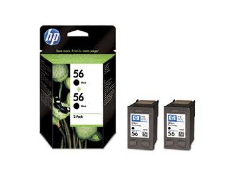 HP 56 KARTUŞ 2'Lİ PAKET - HP C9502A KARTUŞ 
